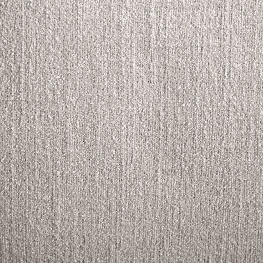 Adam Taupe Linen Textured Fabric King Bed