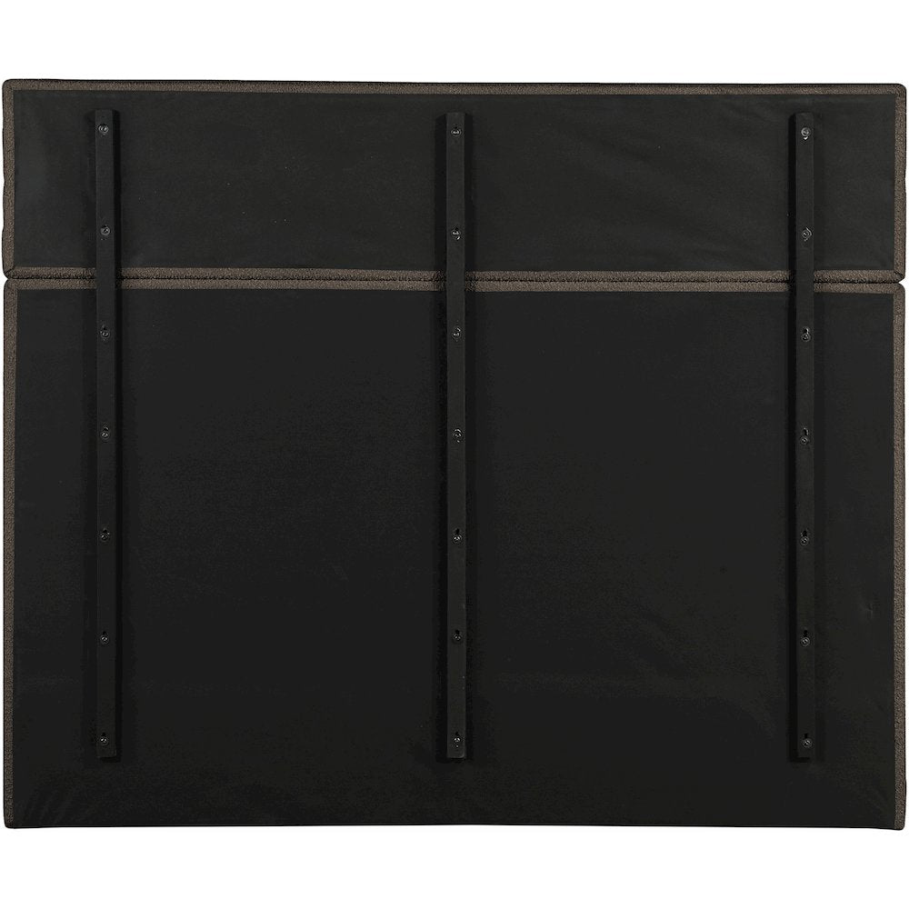 Adam Brown Boucle Fabric King Bed
