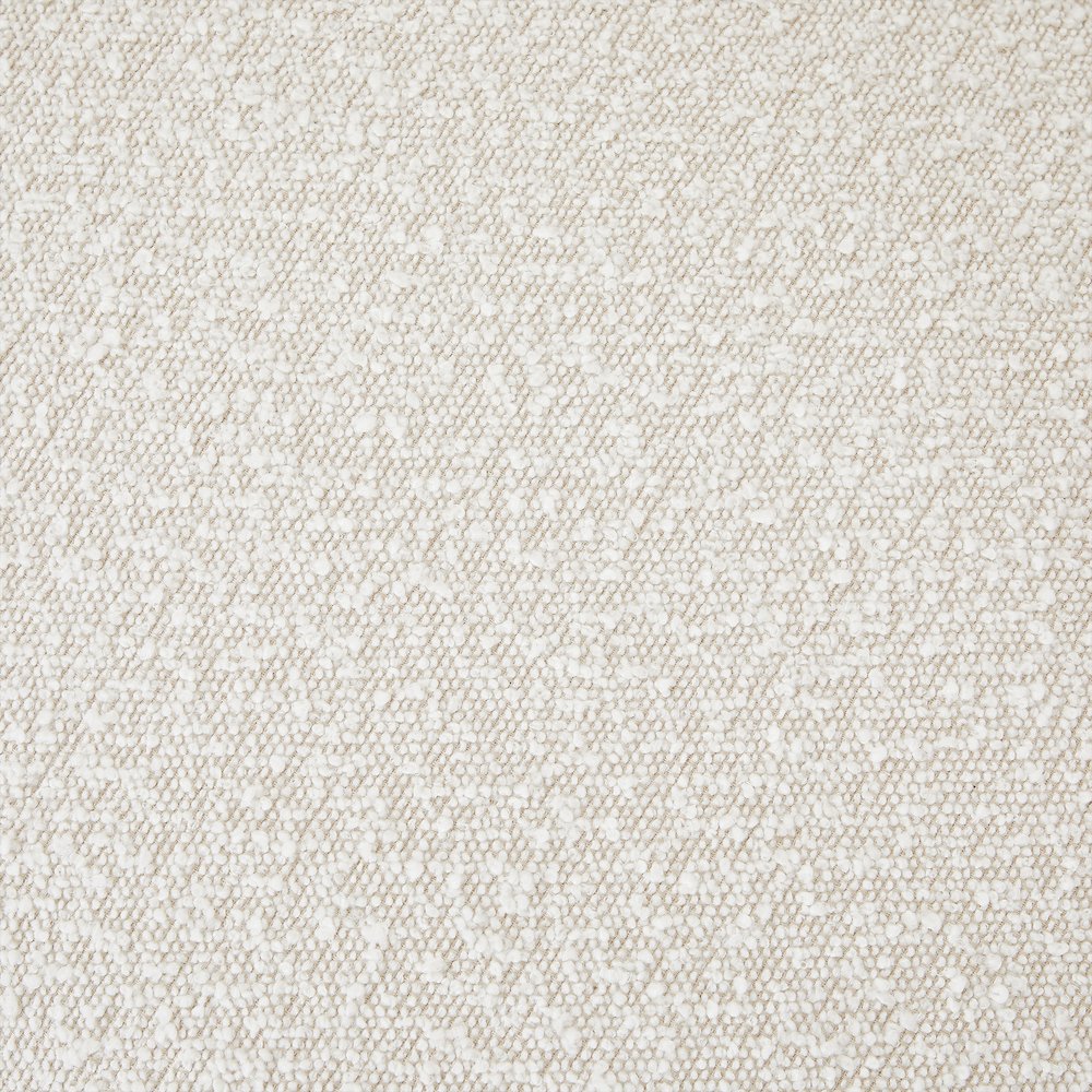 Adam Cream Boucle Fabric Full Bed