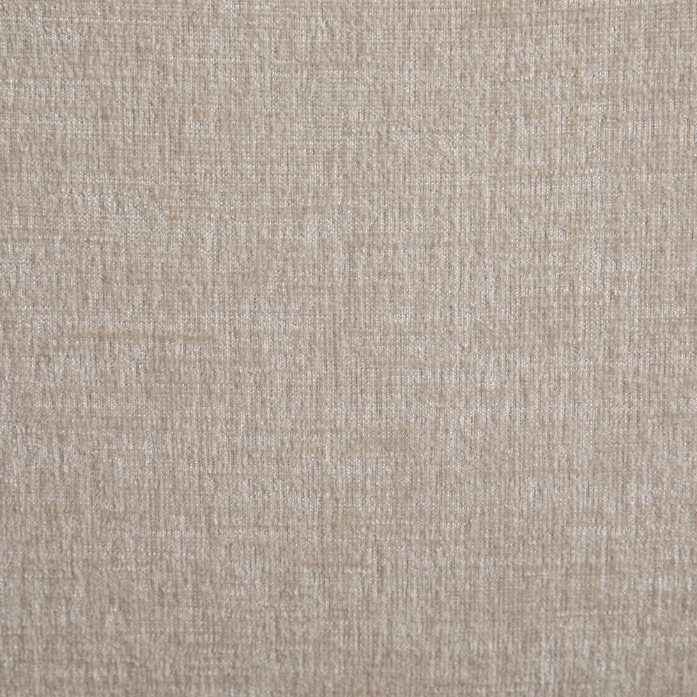 Adam Beige Chenille Fabric Full Bed