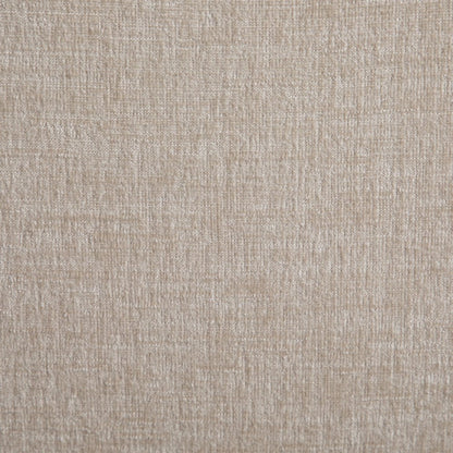 Adam Beige Chenille Fabric Queen Bed