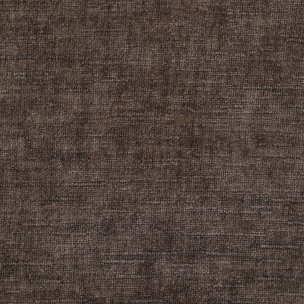 Adam Brown Chenille Fabric King Bed