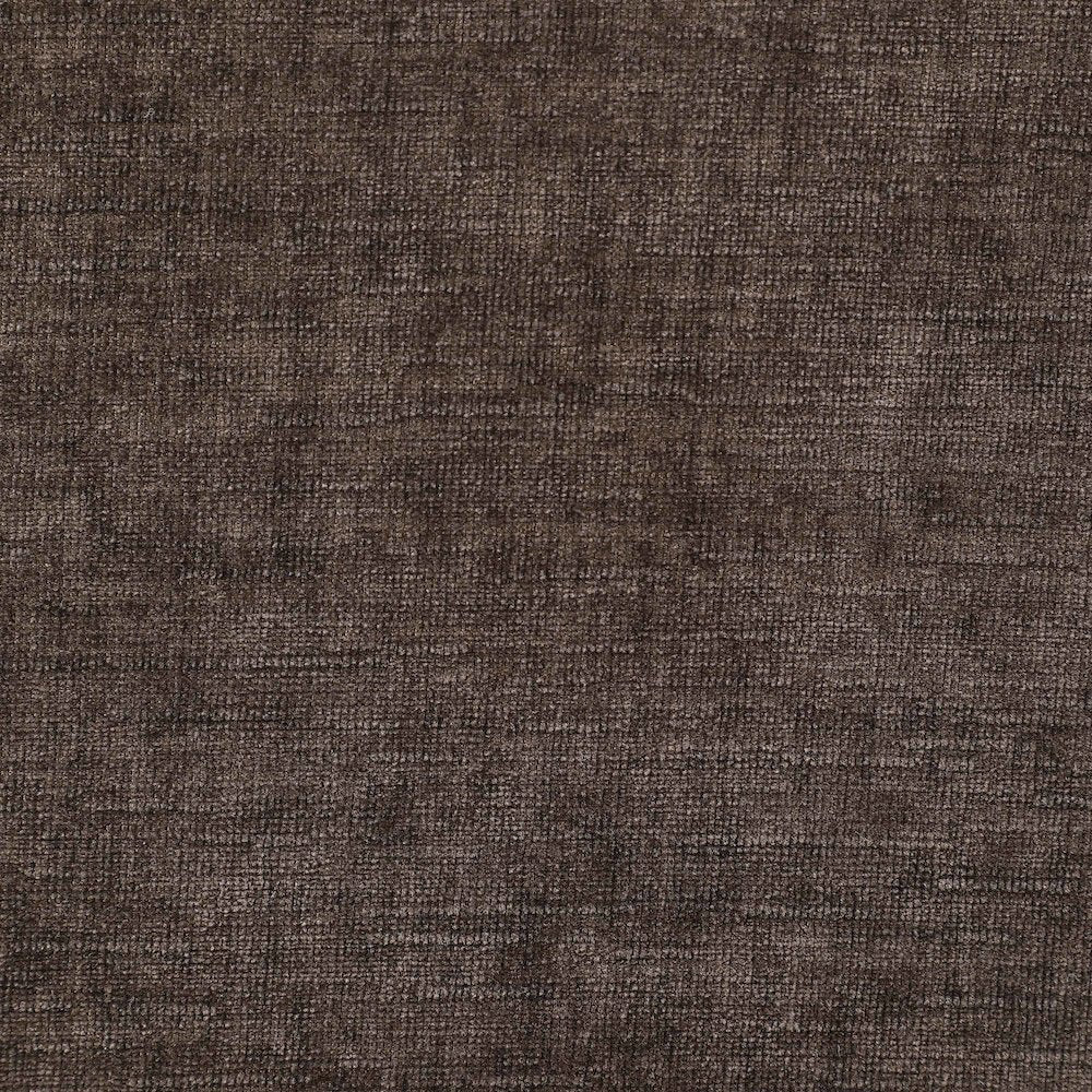 Adam Brown Chenille Fabric Queen Bed