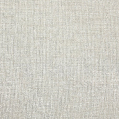 Adam Cream Chenille Fabric King Bed