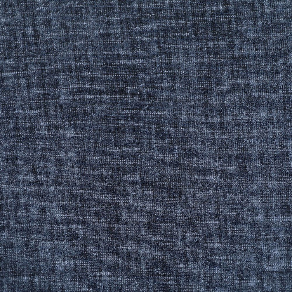 Adam Navy Chenille Fabric King Bed