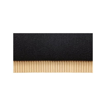 Rigby Black Boucle Fabric King Bed