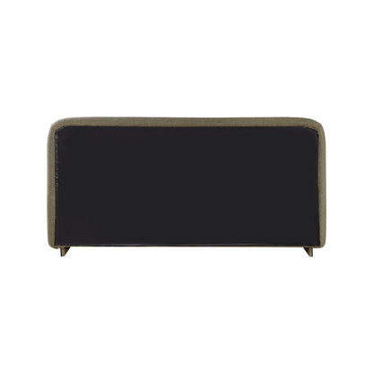 Rigby Olive Boucle Fabric King Bed