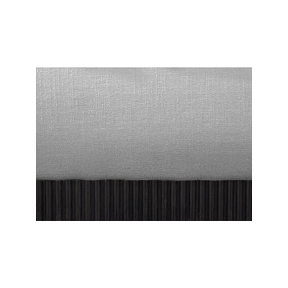 Rigby Grey Linen Textured Fabric Queen Bed