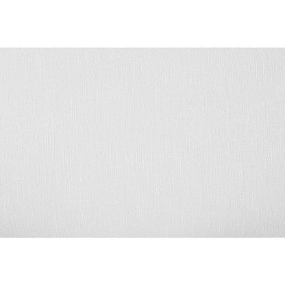 Kendall White Linen Textured Fabric Upholstered Queen Bed