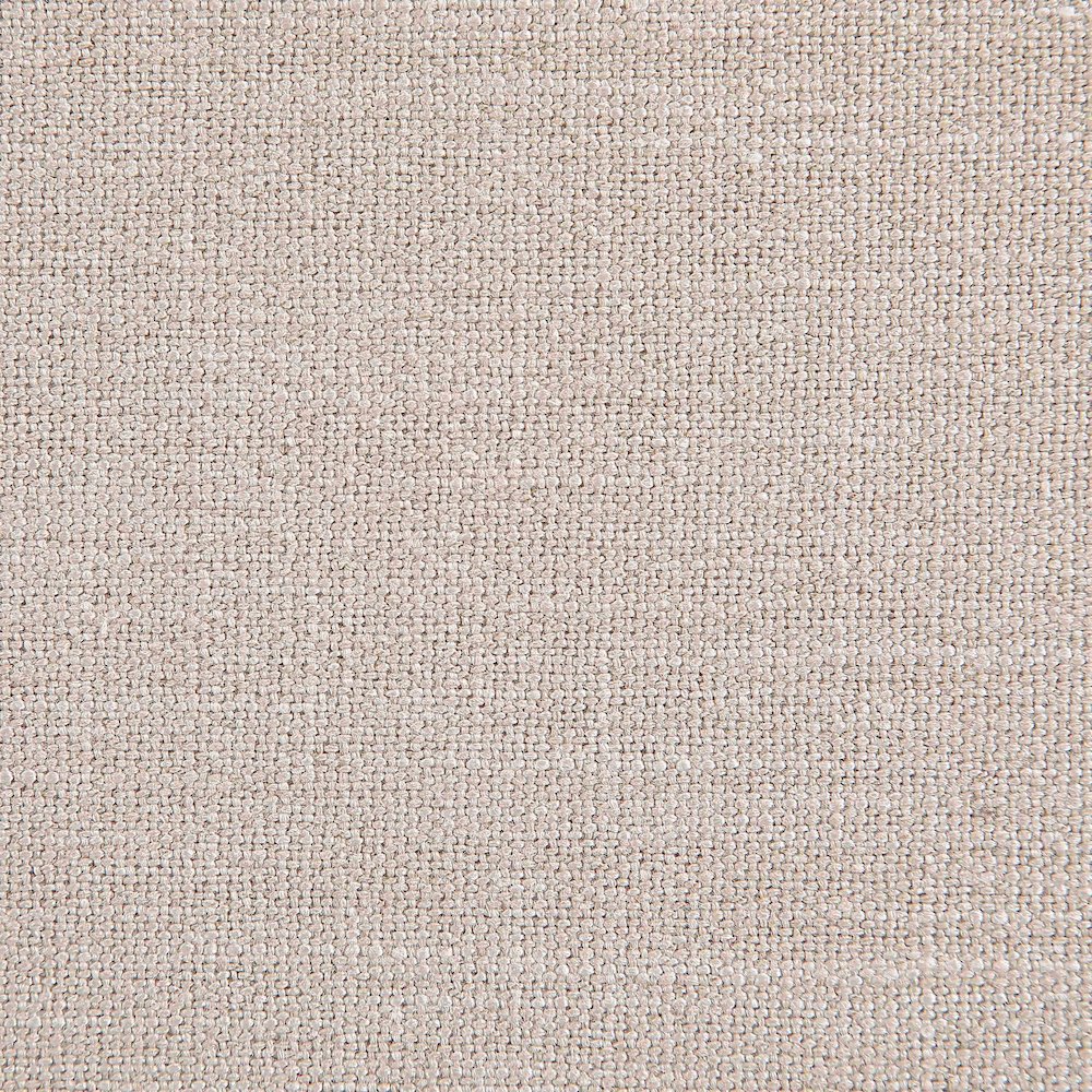 Aurin Beige Linen Textured Fabric Upholstered Full Bed