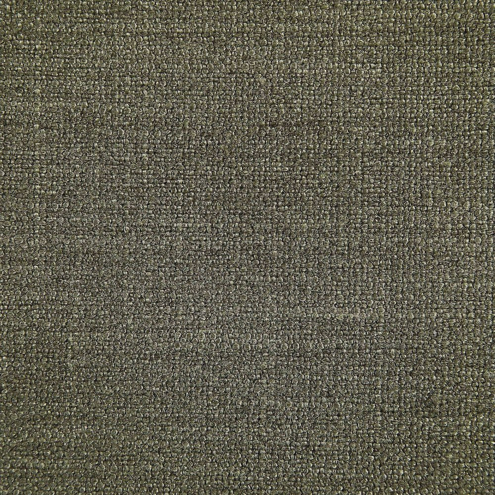 Aurin Olive Green Linen Textured Fabric Upholstered Queen Bed