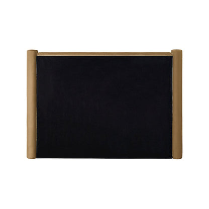 Elias Saddle Velvet King Bed