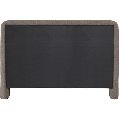 Baylor Brown Fabric With Interwoven Chenille Upholstered Full Bed
