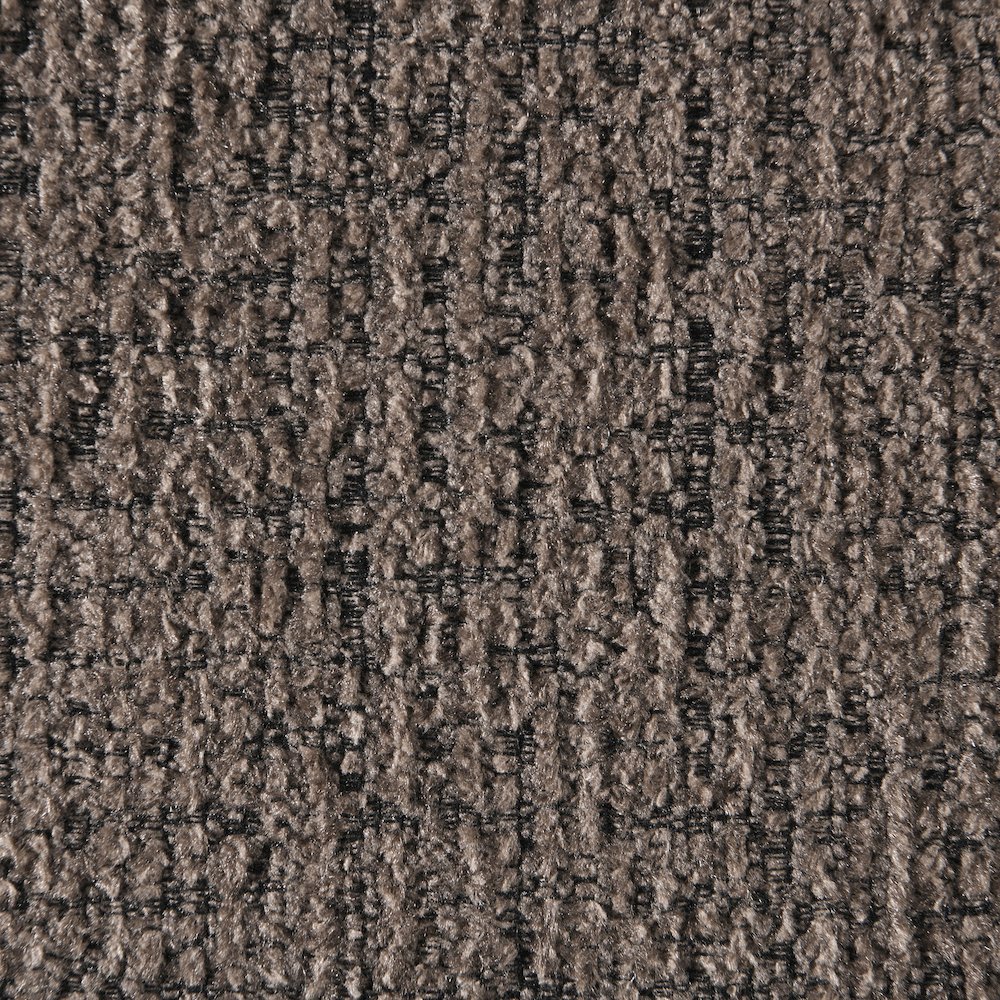 Baylor Brown Fabric With Interwoven Chenille Upholstered Twin Bed