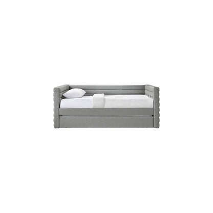 Beverly Grey Vegan Leather Twin Daybed