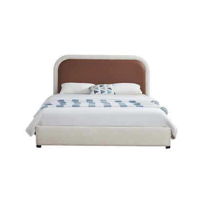 Blake Brown Vegan Leather Full Bed