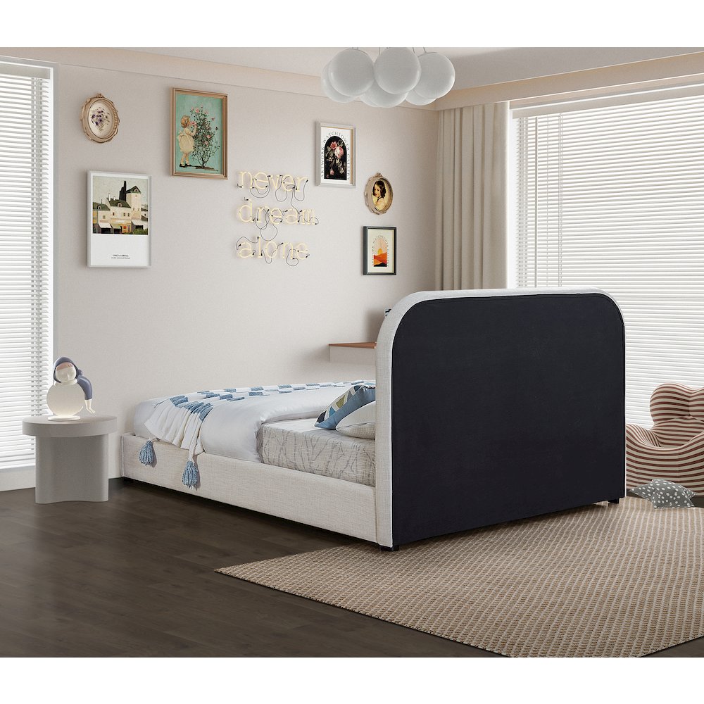 Blake Brown Vegan Leather Full Bed