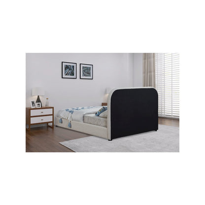 Blake Brown Vegan Leather King Bed