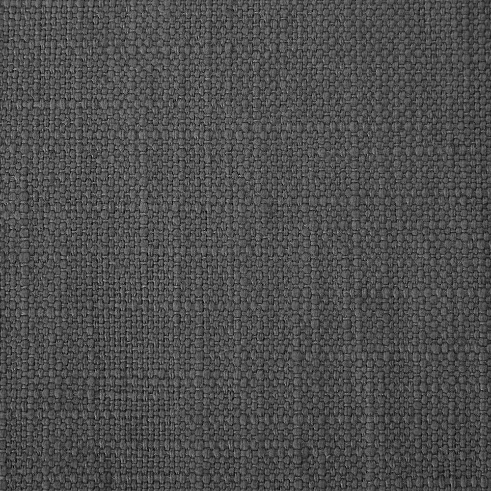 Brooke Grey Linen Textured Fabric King Bed