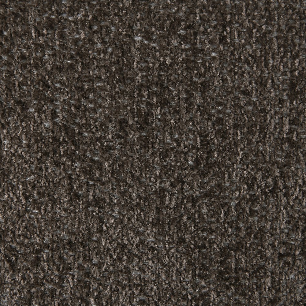 Carlin Brown Chenille Fabric Queen Bed