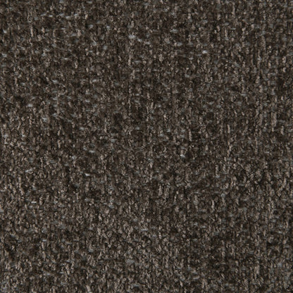 Carlin Brown Chenille Fabric Queen Bed