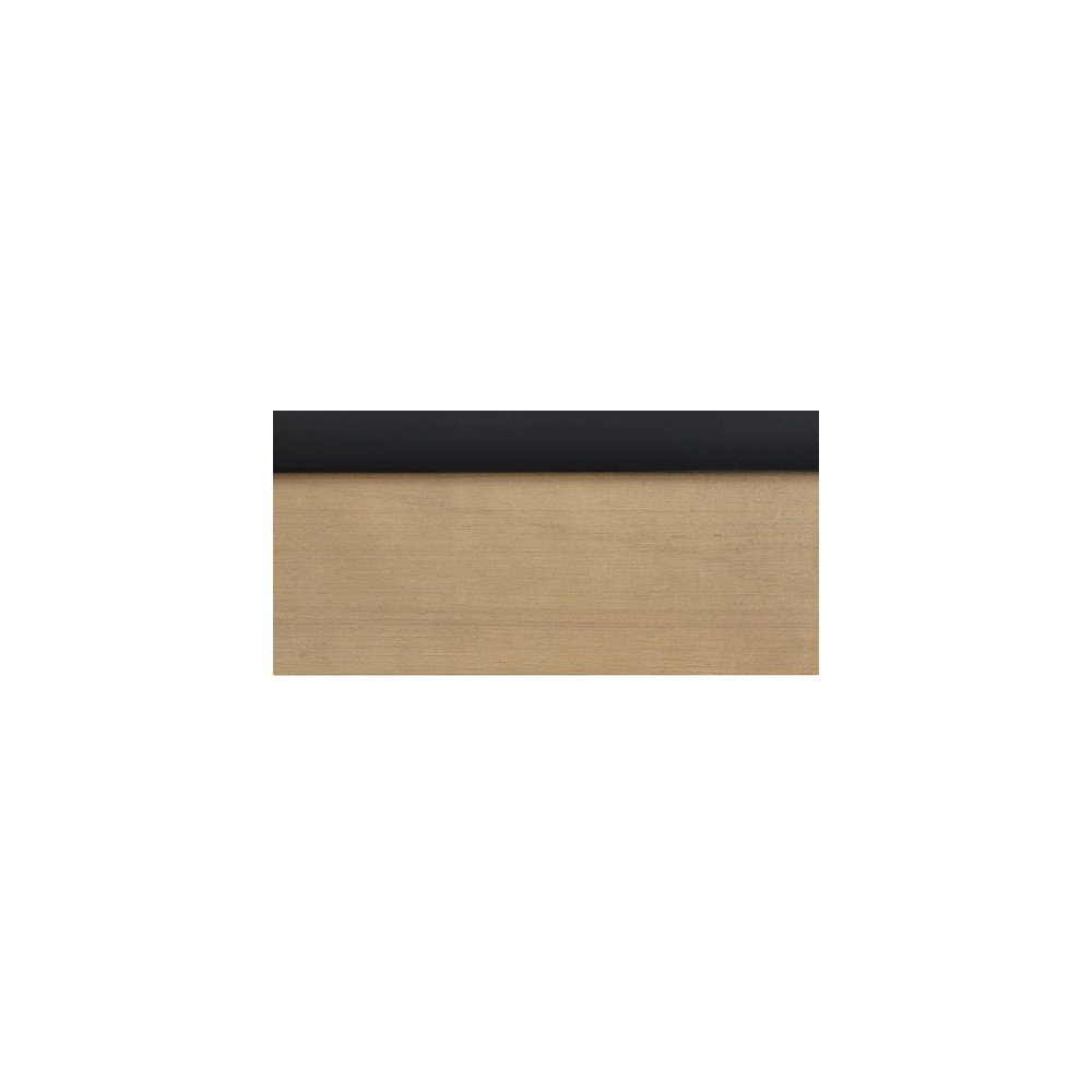 Casa Black Vegan Leather Queen Bed