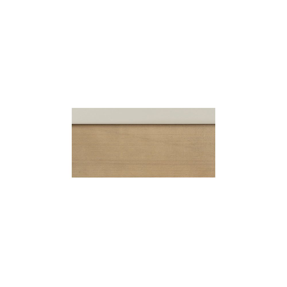 Casa Cream Vegan Leather Queen Bed