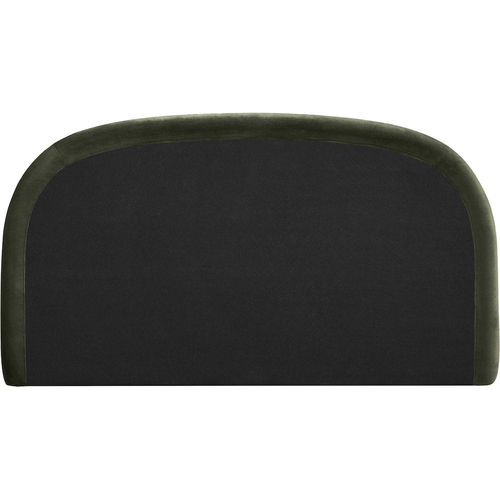 Celine Green Velvet Upholstered Full Bed