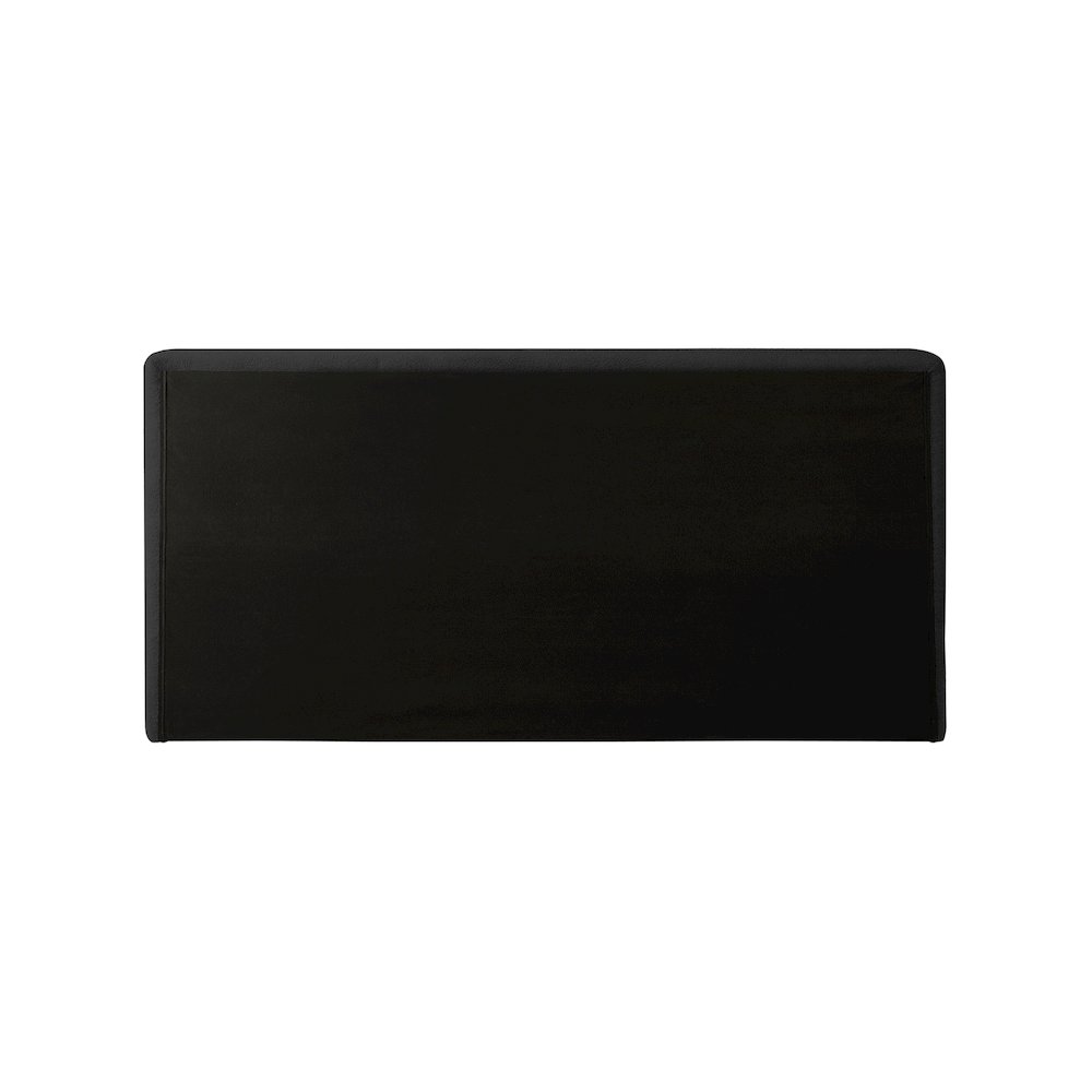 Dane Black Teddy Fabric King Bed