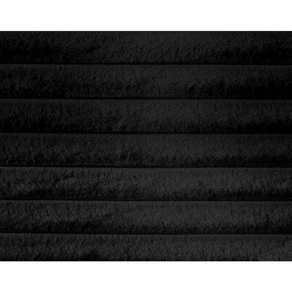 Dexter Black Corduroy Fabric King Bed