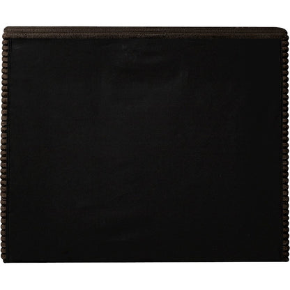 Dexter Brown Corduroy Fabric Twin Bed
