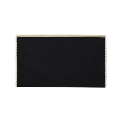 Dexter Cream Corduroy Fabric Queen Bed