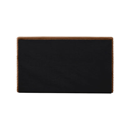 Dexter Saddle Corduroy Fabric Queen Bed