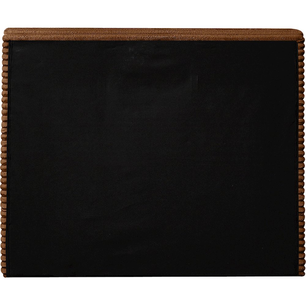 Dexter Saddle Corduroy Fabric Twin Bed