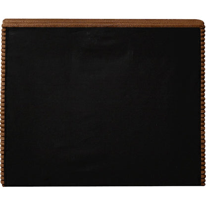Dexter Saddle Corduroy Fabric Twin Bed
