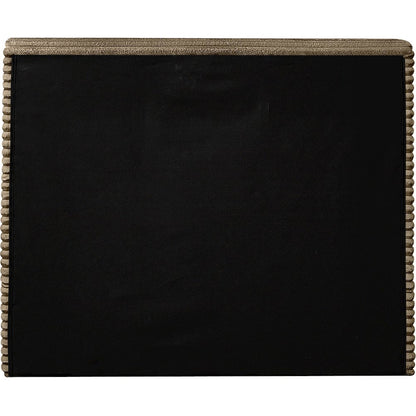 Dexter Taupe Corduroy Fabric Twin Bed
