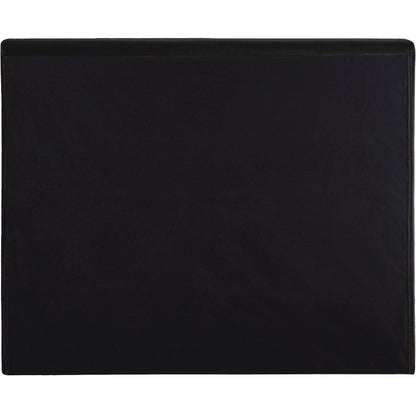 Dorian Black Velvet Twin Bed