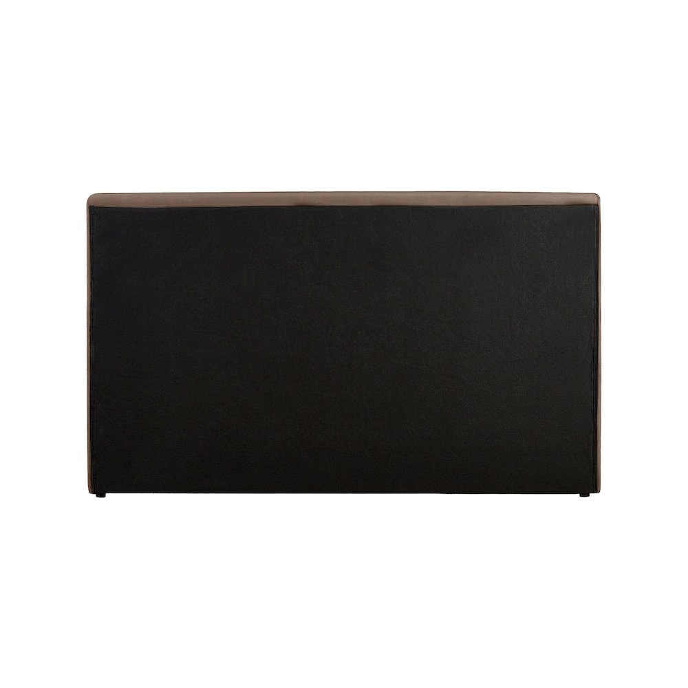 Dorian Brown Velvet King Bed