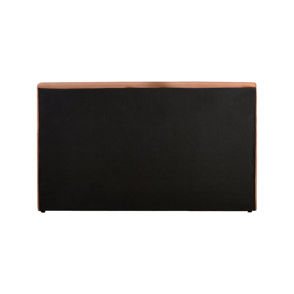 Dorian Cognac Velvet King Bed