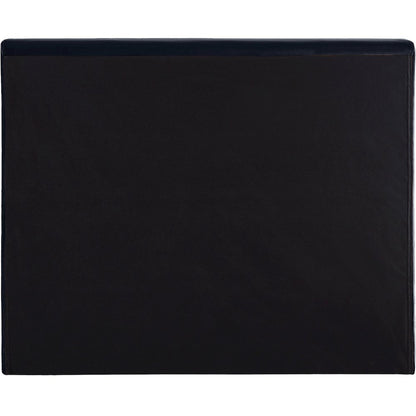 Dorian Navy Velvet Twin Bed