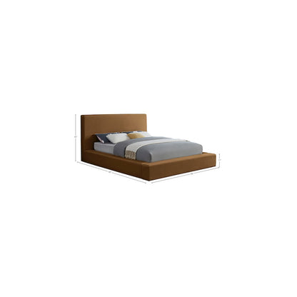 Dorian Saddle Velvet Full Bed
