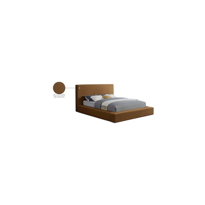 Dorian Saddle Velvet King Bed
