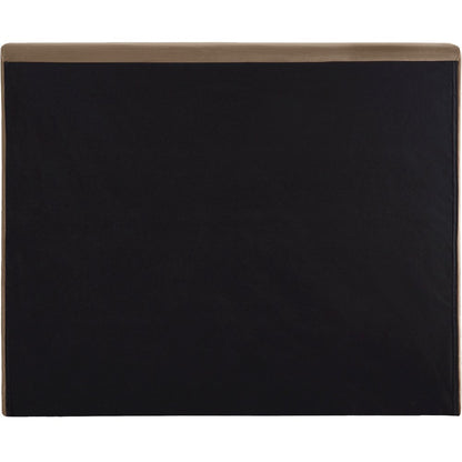 Dorian Taupe Velvet Twin Bed