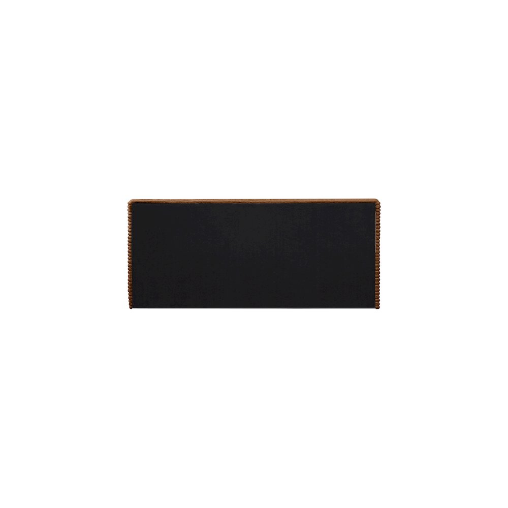 Drew Saddle Corduroy Fabric Full Bed