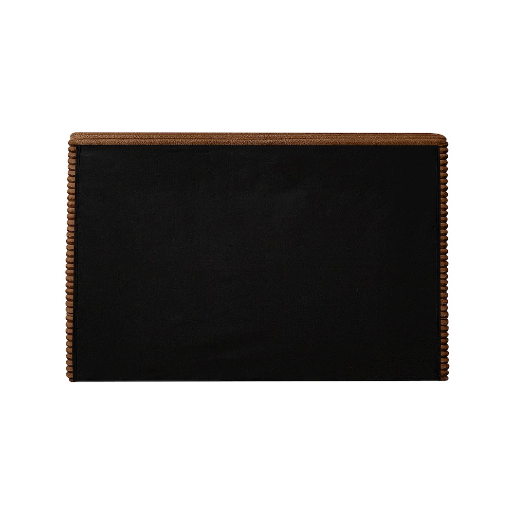 Drew Saddle Corduroy Fabric Twin Bed