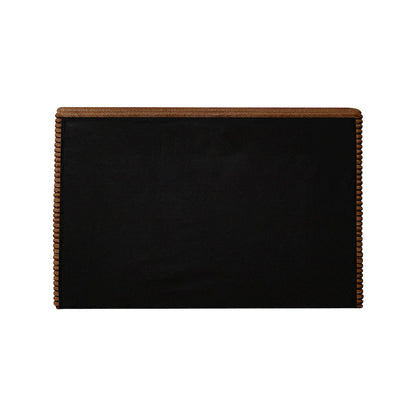 Drew Saddle Corduroy Fabric Twin Bed