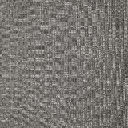 Emerson Grey Linen Textured Fabric King Bed