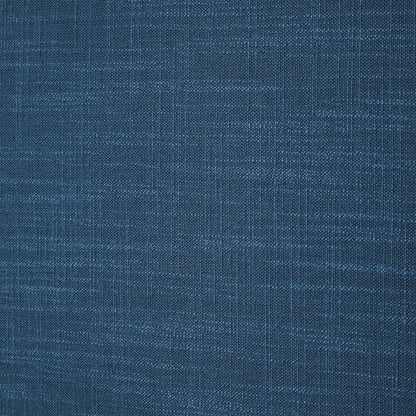 Emerson Navy Linen Textured Fabric Queen Bed