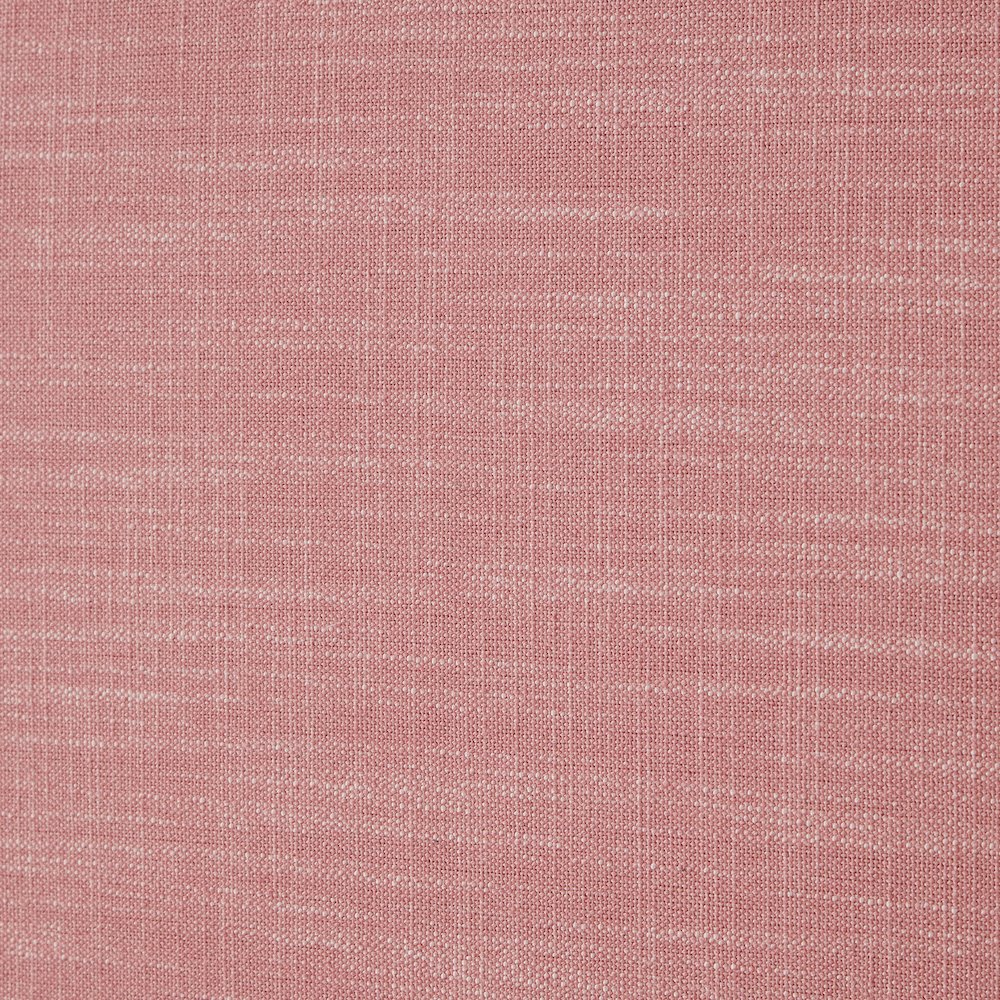 Emerson Light Pink Linen Textured Fabric Full Bed
