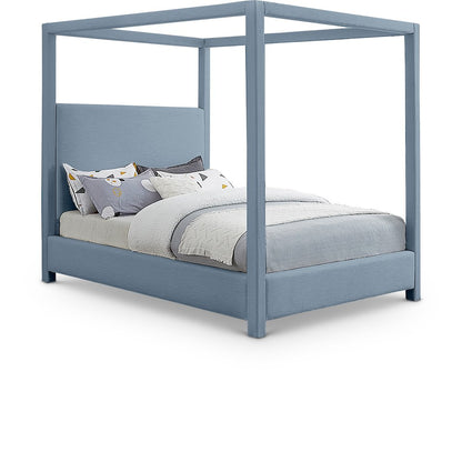 Emerson Sky Blue Queen Bed